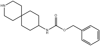 benzyl 3-azaspiro[5.5]undecan-9-ylcarbamate Structure