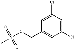 Benzenemethanol, 3,5-dichloro-, 1-methanesulfonate Structure