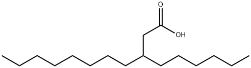 Undecanoic acid, 3-hexyl- Structure