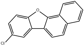 Benzo[b]naphtho[2,1-d]furan, 8-chloro- 구조식 이미지