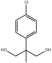 2-(4-chlorophenyl)-2-methylpropane-1,3-diol 구조식 이미지