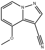 4-Methoxypyrazolo[1,5-a]pyridine-3-carbonitrile Structure