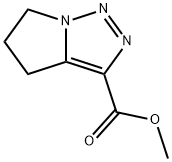 4H-Pyrrolo[1,2-c][1,2,3]triazole-3-carboxylic acid, 5,6-dihydro-, methyl ester Structure