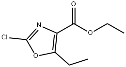 4-Oxazolecarboxylic acid, 2-chloro-5-ethyl-, ethyl ester Structure