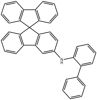 9,9'-Spirobi[9H-fluoren]-3-amine, N-[1,1'-biphenyl]-2-yl- Structure