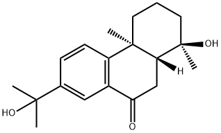 18-r-4,15-dihydroxyabieta-8,11,13-trien-7-one 구조식 이미지