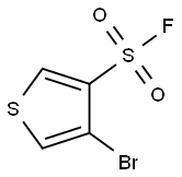 3-Thiophenesulfonyl fluoride, 4-bromo- Structure