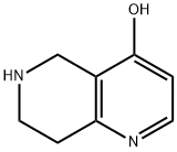 1,6-Naphthyridin-4-ol, 5,6,7,8-tetrahydro- Structure