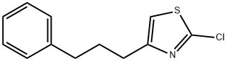 2-chloro-4-(3-phenylpropyl)-1,3-thiazole Structure