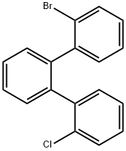 1,1':2',1''-Terphenyl, 2-bromo-2''-chloro- 구조식 이미지