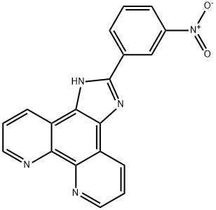 2-(3-니트로페닐)이미다졸[4,5f][1,10]페난트롤린 구조식 이미지