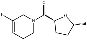 rac-5-fluoro-1-[(2R,5R)-5-methyloxolane-2-carbon
yl]-1,2,3,6-tetrahydropyridine Structure