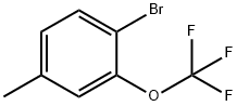 4-bromo-3-(trifluoromethoxy)toluene  Structure