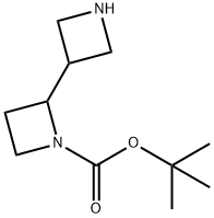 [2,3'-Biazetidine]-1-carboxylic acid, 1,1-dimethylethyl ester Structure