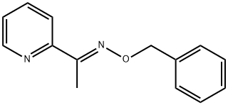 (E)-1-(Pyridin-2-yl)ethanone O-be nzyl oxime Structure