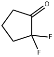 Cyclopentanone, 2,2-difluoro- Structure