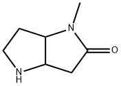 Pyrrolo[3,2-b]pyrrol-2(1H)-one, hexahydro-1-methyl- Structure