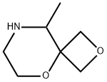 2,5-Dioxa-8-azaspiro[3.5]nonane, 9-methyl- Structure