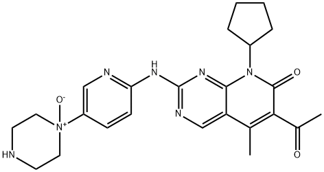Palbociclib Impurity N-Oxide Structure