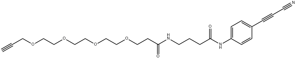 APN-C3-PEG4-alkyne Structure