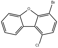 4-bromo-1-chloro-Dibenzofuran Structure