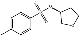 (R)-3-(p-toluenesulfonyl) oxytetrahydrofuran Structure