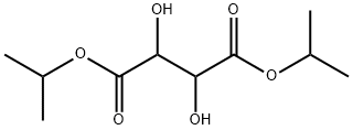 Butanedioic acid, 2,3-dihydroxy-, 1,4-bis(1-methylethyl) ester Structure