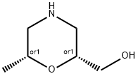 rel-((2R,6R)-6-methylmorpholin-2-yl)methanol 구조식 이미지
