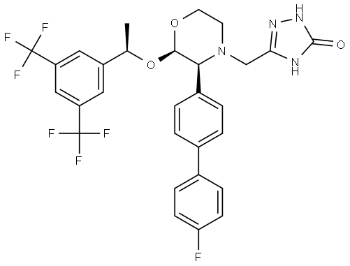 Aprepitant EP Impurity C Structure