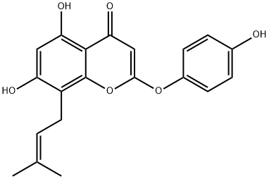 Epimedonin G 구조식 이미지