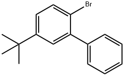 2-Bromo-5-(1,1-dimethylethyl)-1,1′-biphenyl Structure