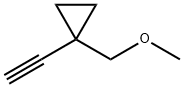 1-ethynyl-1-(methoxymethyl)cyclopropane Structure