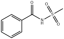Benzamide, N-(methylsulfonyl)- Structure