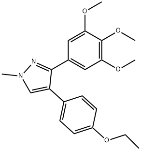 Tubulin inhibitor 1 구조식 이미지