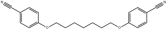 Benzonitrile, 4,4'-[1,7-heptanediylbis(oxy)]bis- 구조식 이미지