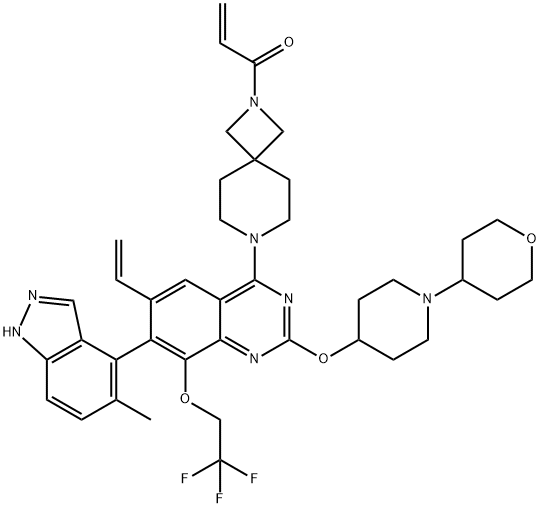 KRAS G12C inhibitor 13 Structure