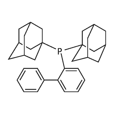 [1,1′-Biphenyl]-2-yldi[(3S,5S,7S)-1-adamantanyl]phosphine 구조식 이미지