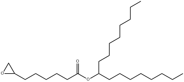 2-Oxiranehexanoic acid, 1-octylnonyl ester Structure