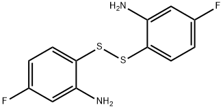 Benzenamine, 2,2'-dithiobis[5-fluoro- Structure