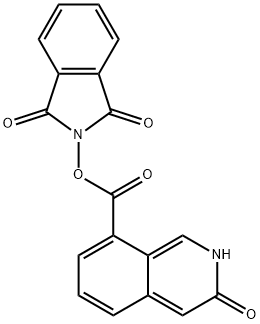 1,3-dioxo-2,3-dihydro-1H-isoindol-2-yl
3-hydroxyisoquinoline-8-carboxylate Structure