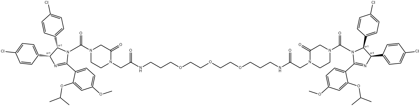 PROTAC MDM2 Degrader-1 Structure