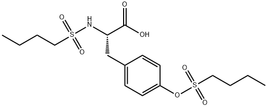 Tirofiban hydrochloride Impurity 6 Structure