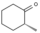 Cyclohexanone, 2-methyl-, (2R)- 구조식 이미지