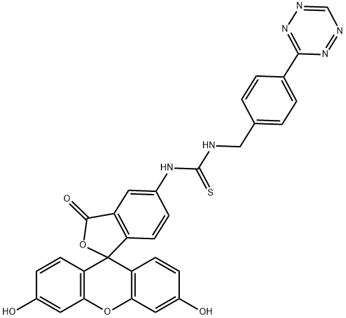 5-FITC-Tetrazine 구조식 이미지