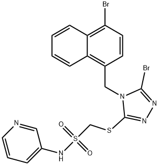 URAT1 inhibitor 1 Structure