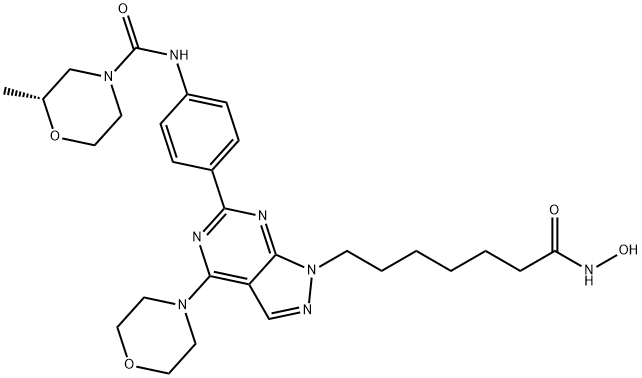 HDACs/mTOR Inhibitor 1 Structure