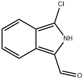 2H-Isoindole-1-carboxaldehyde, 3-chloro- 구조식 이미지