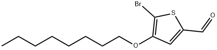 2-Thiophenecarboxaldehyde, 5-bromo-4-(octyloxy)- Structure