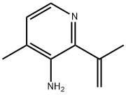 3-Pyridinamine, 4-methyl-2-(1-methylethenyl)- 구조식 이미지