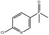 Pyridine, 2-chloro-5-(dimethylphosphinyl)- Structure